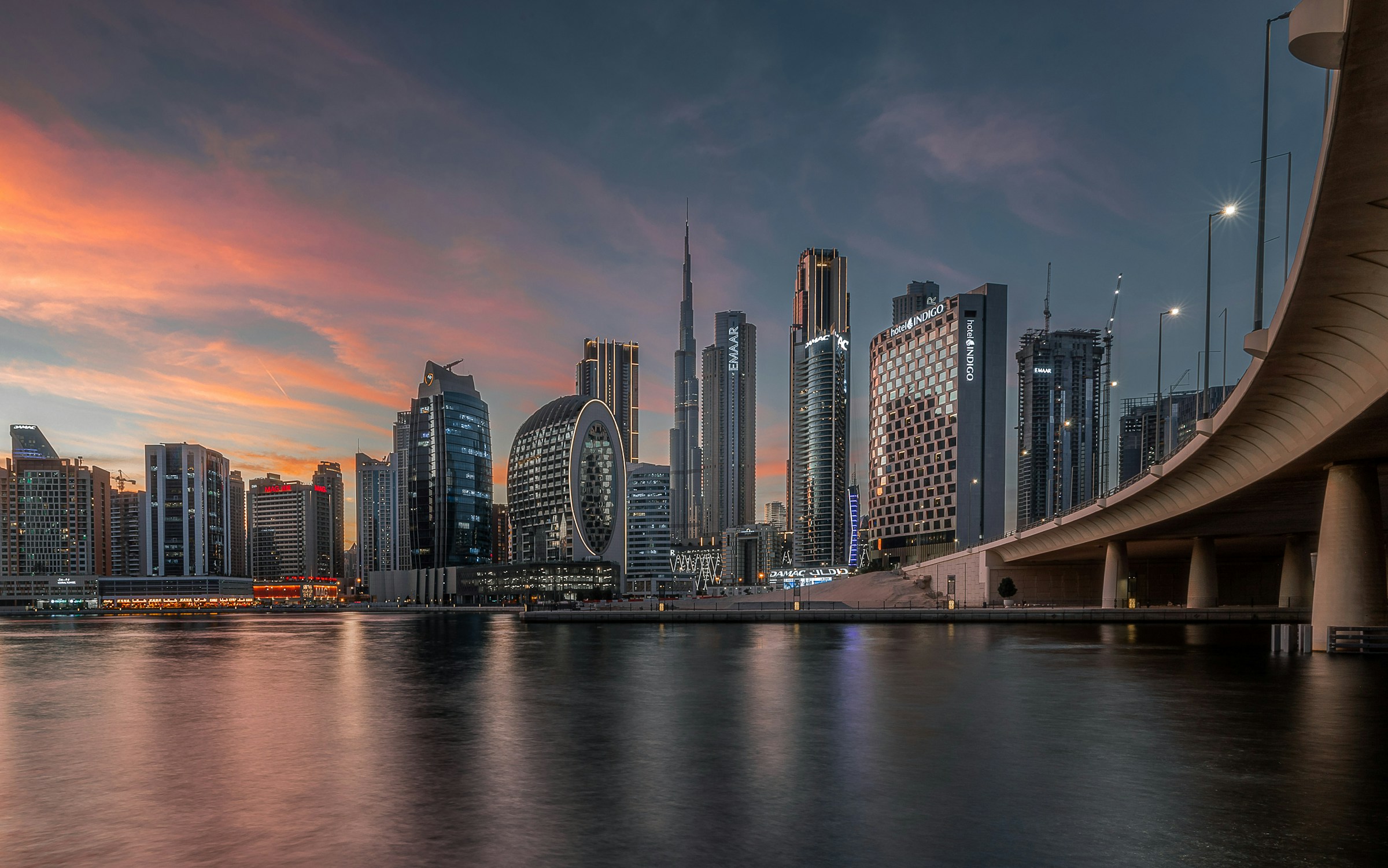 Dubai’s waterfront business district